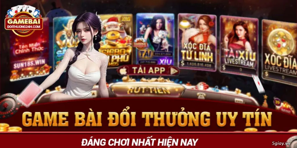 Game bài đổi thưởng Rikvip với tỷ lệ trả thưởng cao
